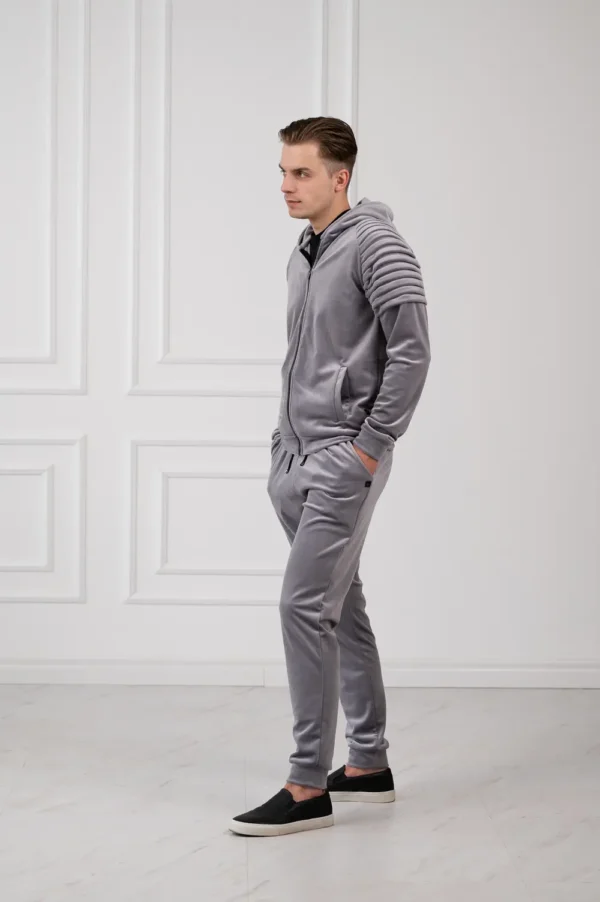 "Silver" vyriškos veliūrinės kelnės - Image 3